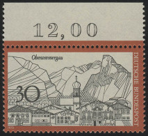 622 Fremdenverkehr Oberammergau ** Oberrand - Unused Stamps
