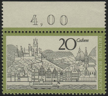 649 Fremdenverkehr Cochem, Postfrisch ** Oberrand - Unused Stamps