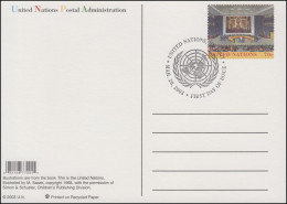 UNO New York Postkarte P 30 Sicherheitsrat 70 Cent 2003, FDC 28.3.2003 - Other & Unclassified