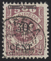 Memel 175 III Aufdruck 30 Cent Auf 500 Mark, Gestempelt - Memelgebiet 1923