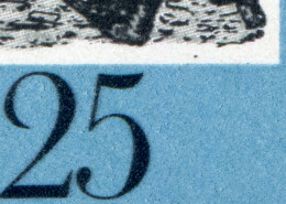 1680-1681 FIR-Zusammendruck Mit PLF 1681: Punkt Im Weißen Rahmen, Feld 24 ** - Abarten Und Kuriositäten