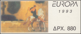 Griechenland Markenheftchen 16 Europa 1993, ** Postfrisch - Carnets