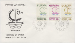 Zypern 270-272 Europa / CEPT 1966 - Satz Auf Schmuck-FDC - Sonstige & Ohne Zuordnung