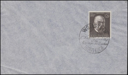 864 Robert Koch Auf Blanko-Umschlag SSt WOLLSTEIN Bezwinger Der Seuchen 11.12.43 - Medizin
