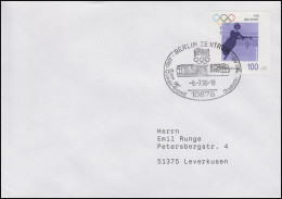 1863 Annie Hübler-Horn, EF Brief SSt Berlin ARD-Olympia-Express 13.7.1996 - Telekom