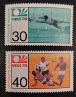 Germany BRD - 1974 - # 811/12 - FOOTBALL - MNH** - 1974 – Alemania Occidental