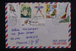 CHINE - Enveloppe Pour La France En 1981 - L 151055 - Briefe U. Dokumente