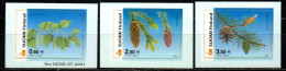 Finnland Suomi 2002 - Mi.Nr. 1602 - 1604 - Postfrisch MNH - Bäume Trees - Árboles