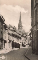 Mulhouse * La Rue Henriette Et Vue Sur L'église Protestante St étienne * Commerces Magasins - Mulhouse