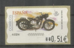 ESPAÑA SPAIN ATM MOTO MOTORCYCLE SANGLAS CON LEYENDA PUNTOS - Motos