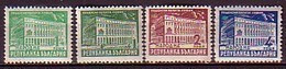 BULGARIA - 1947 - Serie Courante - Hotel Des Postes - 4v** - Unused Stamps