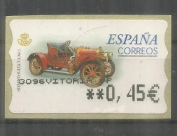 ESPAÑA ATM AUTOMOVIL CAR HISPANO SUIZA T VITORIA - Cars