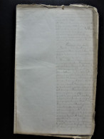 FROIDMONT, S.d. Psychiatrisch Verslag Désiré Leblois (moord Op Echtgenote Te Blaton) - Manuscripts