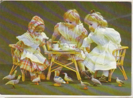 Germany Uncirculated Postcard - Puppets - Speelgoed & Spelen