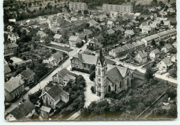  VALENTIGNEY Le Centre (10X15cm)  Vue Aerienne Carte Vierge (scan Recto-verso) PFRCR00020 P - Valentigney