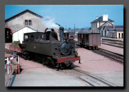 CHATEAULIN Locomotive 230T En Gare Sur Embranchement Carte Rare  (scan Recto-verso) PFRCR00020 P - Châteaulin