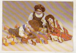 Germany Uncirculated Postcard - Puppets - Spielzeug & Spiele