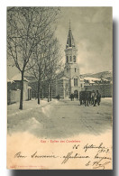 GAP SOUS LA NEIGE , EGLISE DES CORDELIERS (scan Recto-verso) PFRCR00030P - Gap