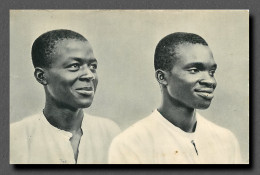 Cameroun  Deux Séminaristes éwondos  Vierge     (scan Recto-verso) PFRCR00034P - Camerun