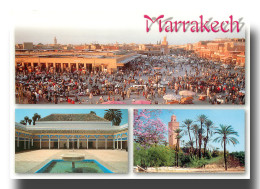 MARRAKECH  Souvenir Multivue (scan Recto-verso) PFRCR00036P - Marrakesh
