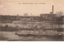 88 GOLBEY #FG55326 CANAL ET FILATURE PENICHE C.L.B - Golbey