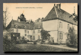 QUINCY LE VICOMTE - Le Château Vue Rare  (scan Recto-verso) PFRCR00038P - Dijon