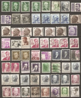 Etats-Unis - USA - 1965/2006 - Great Americans - Américains Célèbres - Petit Lot De 117 Avec Nuances Et Roulettes - Mezclas (max 999 Sellos)