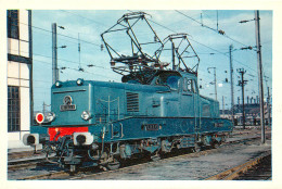 Locomotive  BB 12.000  Cliche BERNIER (scan Recto-verso) PFRCR00039 P - Trains