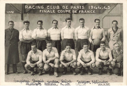 FOOTBALL #FG55199 FINALE COUPE DE FRANCE 1944 RACING CLUB DE PARIS CONTRE LILLE - Fussball