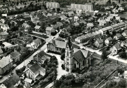 VALENTIGNEY Le Centre (10X15cm) Vue Aerienne Carte Vierge  (scan Recto-verso) PFRCR00043 P - Valentigney