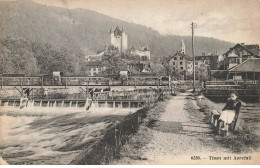 SUISSE #FG55493 THUN MIT AAREFALL THOUNE - Thoune / Thun