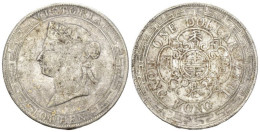 Hong Kong - 1 Dollaro 1867 .Argento/Silber.. (V-25 - Hongkong