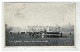 AVION #15926 LES SPORTS AEROPLANE BIPLAN VOISIN AVIATION - ....-1914: Voorlopers