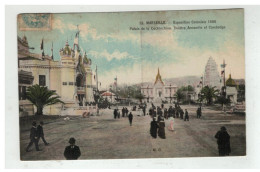 13 MARSEILLE EXPOSITION COLONIALE 1906 PALAIS DE LA COCHINCHINE THEATRE ANNAMITE ET CAMBODGE N°13 - Non Classés