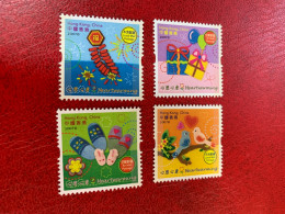 Hong Kong Stamp 2007 MNH Greeting Shoes Birds Gift - Brieven En Documenten