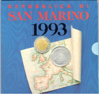 1993 Repubblica Di San Marino, Monete Divisionali, Serie Completa FDC - San Marino