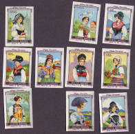 Nestlé - 112B - Coiffes Suisses, Swiss Ladies Caps, Schweizer Damenmützen - Serie (2 Missing) - Nestlé