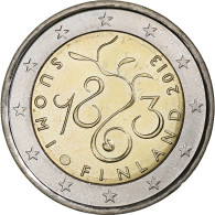Finlande, 2 Euro, 2013, Bimétallique, SUP - Finlande