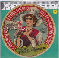 C905 FROMAGE CAMEMBERT VALLEE DE LA BONNIEURE CHASSENEUIL  PARIS 1929 CHARENTE  - Fromage