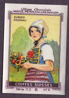 Nestlé - 112B - Coiffes Suisses, Swiss Ladies Caps, Schweizer Damenmützen - 8 - Zurich Knonau - Nestlé