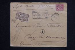 FRANCE - Enveloppe En Chargé De Paris En 1902 -  L 151074 - 1877-1920: Periodo Semi Moderno