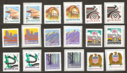 Etats-Unis - USA - 1995/2004 - Petit Lot De 18 Presorted First Class - Presorted STD - Bulk Rate - Nonprofit Org. - MNH - Precancels