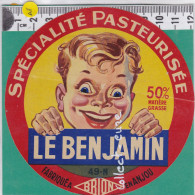 C912 FROMAGE LE BENJAMIN BRION MAINE ET LOIRE 50 % - Fromage