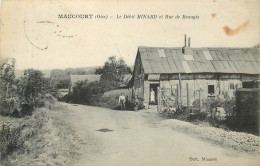 MAUCOURT - Le Débit Minard Et Rue De Beaugis. - Other & Unclassified