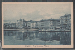 Fiume (Rijeka) - Riva Emanuele Filiberto - Kroatië