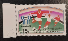 COREE DU NORD, NORTH KOREA, Nordkorea - 1978 - FOOTBALL FUSSBALL SOCCER - Used - 1978 – Argentina