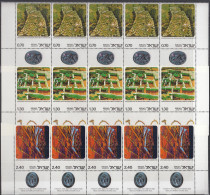 ISRAEL  680-684, 5erStreifen Mit Unterrand, Postfrisch **, Archäologische Ausgrabungen In Jerusalem, 1976 - Neufs (avec Tabs)