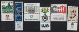 Israël 1978 Timbres Divers - Various Stamps -Verschillende Postzegels XXX - Ongebruikt (met Tabs)