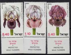 Israël 1978 Orchidées , Orchids MNH - Nuovi (con Tab)