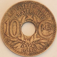 France - 10 Centimes 1920, KM# 866a (#3990) - 10 Centimes